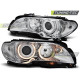 Farovi i rasvjeta TUNING-TEC farovi (Angel Eyes) za BMW E46 04.03-06 COUPE CABRIO (H7), krom | race-shop.hr