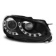 Farovi i rasvjeta TUNING-TEC farovi (True DRL) za SINGLE VW GOLF 6 10.08-12 (H7), crna | race-shop.hr