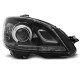 Farovi i rasvjeta TUNING-TEC farovi (True DRL) za MERCEDES W204 07-10 (H7), crna | race-shop.hr