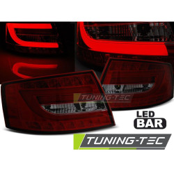 TUNING-TEC LED stražnja svjetla za AUDI A6 C6 SEDAN 04.04-08 6PIN (LIMOUSINE), crveno-dimljena