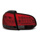 Farovi i rasvjeta TUNING-TEC LED stražnja svjetla (LED Bar) za VW GOLF 6 10.08-12, crveno-dimljena, V1 | race-shop.hr