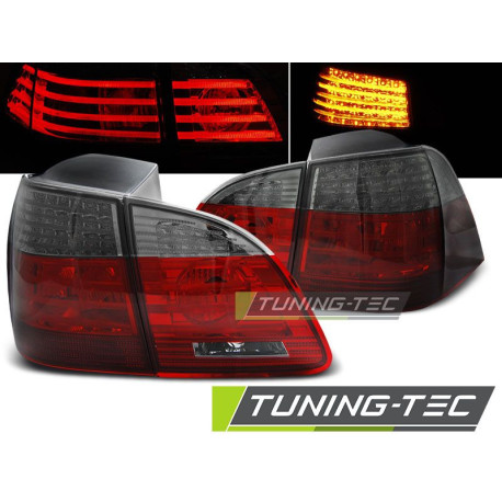 Farovi i rasvjeta TUNING-TEC LED stražnja svjetla za BMW E61 04-03.07 TOURING, crveno-dimljena | race-shop.hr