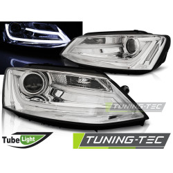 TUNING-TEC farovi (Tube Light) za VW JETTA VI 1.11-18 (H1), krom