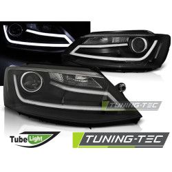 TUNING-TEC farovi (Tube Light) za VW JETTA VI 1.11-18 (H1), crna