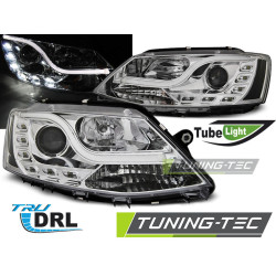 TUNING-TEC farovi (Tube Light, DRL) za VW JETTA VI 1.11-18 (H7/H1), krom