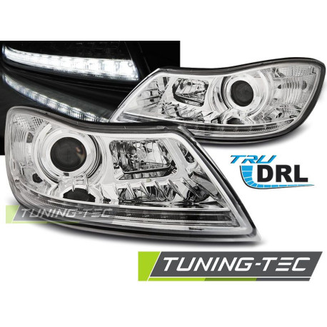 Farovi i rasvjeta TUNING-TEC farovi (True DRL) za SKODA OCTAVIA 09-12 (H7/H1), krom | race-shop.hr