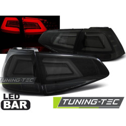 LED STRAŽNJA SVJETLA CRNA TAMNA za VW GOLF 7 13-17