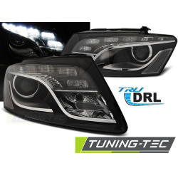 TUNING-TEC farovi (True DRL) za AUDI Q5 11.08 - 09.12 (H7), crna