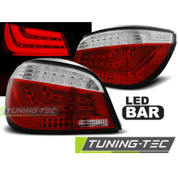 TUNING-TEC LED stražnja svjetla (LED Bar) za WHIE BMW E60 03.07-12.09 (LIMOUSINE), crvena