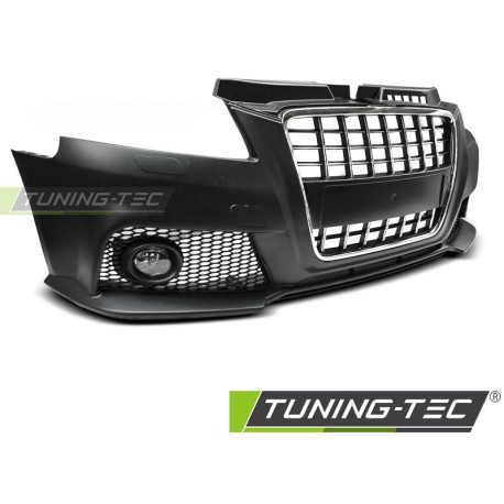 Body kit i vizualni dodaci TUNING-TEC prednji branik (Sport) za AUDI A3 08-12, crni krom | race-shop.hr