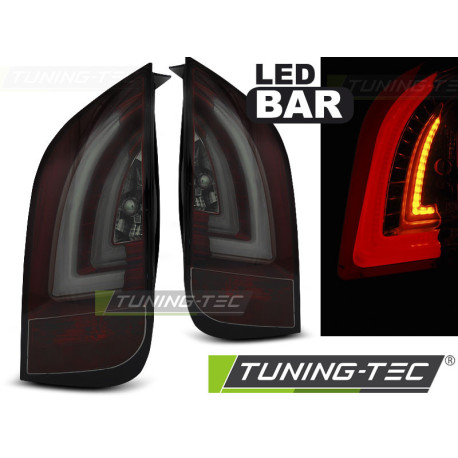 Farovi i rasvjeta LED BAR STRAŽNJA SVJETLA CRVENO TAMNA za VW UP! 3.11- / SKODA CITIGO 12.11- | race-shop.hr