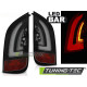 TUNING-TEC LED stražnja svjetla (LED Bar) za VW UP! 3.11- / SKODA CITIGO 12.11, crno-dimljena