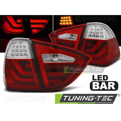 Farovi i rasvjeta LED BAR STRAŽNJA SVJETLA RED WHITE za BMW E91 05-08 | race-shop.hr