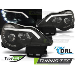 TUNING-TEC farovi (DRL) za OPEL CORSA D 11-14 (H1), crna