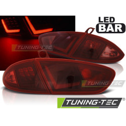 TUNING-TEC LED stražnja svjetla (LED Bar) za SEAT LEON 03.09-12, crvena