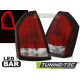 TUNING-TEC LED stražnja svjetla (LED Bar) za CHRYSLER 300C 05-08 (LIMOUSINE, bez homologacije), crveno-bijela