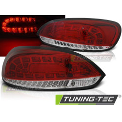 TUNING-TEC LED stražnja svjetla za VW SCIROCCO III 08-04.14, crveno-bijela, V2