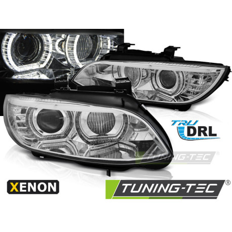 Farovi i rasvjeta TUNING-TEC farovi (Xenon, Angel Eyes) za BMW E92/E93 06-10 (AFS, D1S), krom | race-shop.hr