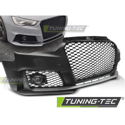 PREDNJI BRANIK SPORT SJAJNO CRNI za AUDI A3 12-16