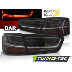TUNING-TEC LED stražnja svjetla (LED Bar, SEQ) za AUDI A6 C7 11-14 LIMOUSINE, dimljena