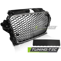 Rešetka SPORT KROM CRNA za AUDI A3 (8V) 12-16