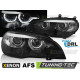 TUNING-TEC farovi (Angel Eyes, DRL) za XENON BMW X5 E70 07-10 (AFS), crna