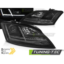 TUNING-TEC farovi (SEQ) za AUDI TT 06-10 8J (H7/H1), crna