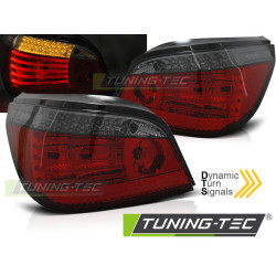 TUNING-TEC LED stražnja svjetla (SEQ) za BMW E60 LCI 03.07-12.09, crveno-dimljena