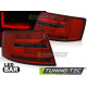 Farovi i rasvjeta TUNING-TEC LED stražnja svjetla (LED Bar) za AUDI A6 C6 SEDAN 04.04-08 6- PIN (LIMOUSINE), crveno-dimljena | race-shop.hr