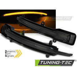 BOČNI ŽMIGAVAC Retrovizora TAMNA LED SEQ za AUDI Q5 12-18 / Q7 09-15