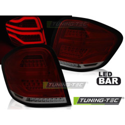 TUNING-TEC LED stražnja svjetla (LED Bar) za MERCEDES M-KLASA W164 05-08, crveno-dimljena