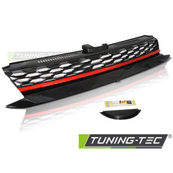 TUNING-TEC maska (Sport) za VW GOLF 7 17, crna, crvena