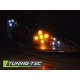Farovi i rasvjeta TUNING-TEC farovi (Angel Eyes) za PEUGEOT 206 02 (H7), crna, V2 | race-shop.hr