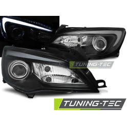 TUNING-TEC farovi (Tube Light) za OPEL ASTRA J 10-15 (H9), crna