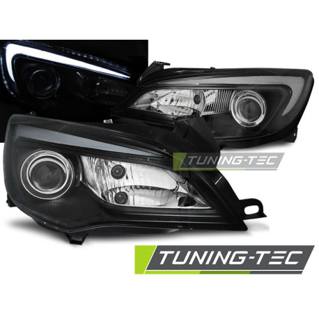 Farovi i rasvjeta TUNING-TEC farovi (Tube Light) za OPEL ASTRA J 10-15 (H9), crna | race-shop.hr