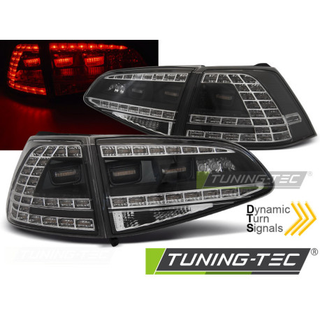 Farovi i rasvjeta LED STRAŽNJA SVJETLA SPORT BLACK SEQ za VW GOLF 7 13-17 | race-shop.hr