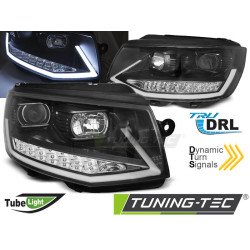 FAROVI DRL CRNI KROM SEQ za VW T6 15-19