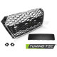 Body kit i vizualni dodaci TUNING-TEC maska (Sport) za AUDI A4 B9 15-19 (za parkirne senzore), crni krom | race-shop.hr