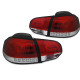 Farovi i rasvjeta TUNING-TEC LED stražnja svjetla (LED Bar) za WHIE VW GOLF 6 10.08-12, crvena, V2 | race-shop.hr