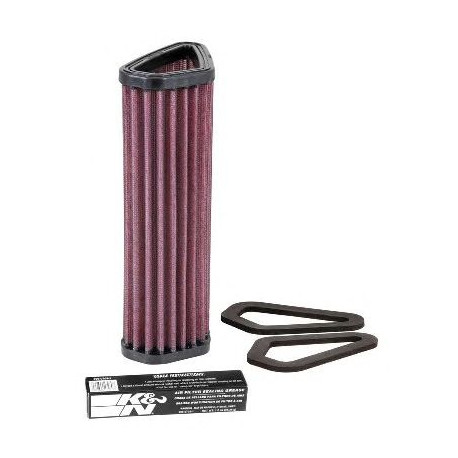Umetci u originalne moto zračne kutije Sportski filter zraka K&N DU-1007R | race-shop.hr