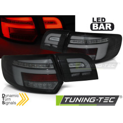 TUNING-TEC LED stražnja svjetla (LED Bar, SEQ) za AUDI A3 8P 5D 03-08, crna