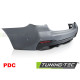 Body kit i vizualni dodaci TUNING-TEC stražnji branik (Performance Style) za BMW G30 LCI 20-23 (za parkirne senzore) | race-shop.hr