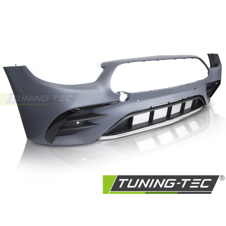 Body kit i vizualni dodaci TUNING-TEC prednji branik (Sport) za MERCEDES W213 20-23 (za parkirne senzore), krom | race-shop.hr