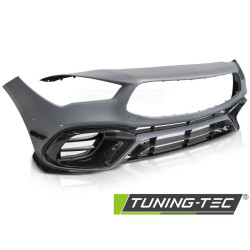 TUNING-TEC prednji branik (Sport) za MERCEDES CLA W118 19 (za parkirne senzore), crna