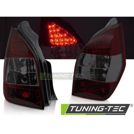 Farovi i rasvjeta TUNING-TEC LED stražnja svjetla za CITROEN C2 11.03-10 (bez homologacije), crveno-dimljena | race-shop.hr