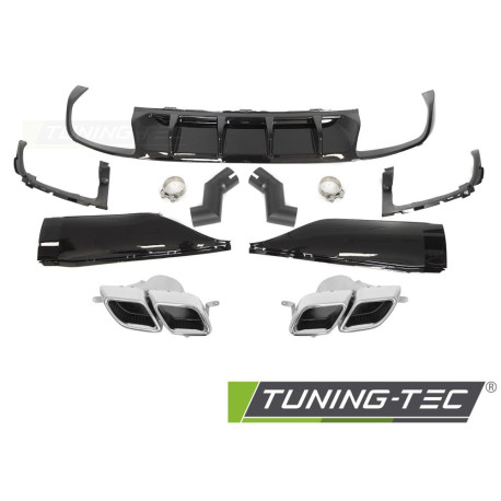 Body kit i vizualni dodaci TUNING-TEC stražnji difuzor (Sport) za VW ARTEON 20 (ispuh 2+2) | race-shop.hr
