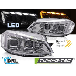 Full LED PREDNJI FAROVI KROM DAY LIGHT SEQ za VW GOLF 7 17-19