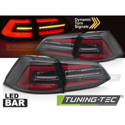 TUNING-TEC LED stražnja svjetla (SEQ) za W/ VW GOLF 7 13-17 SW (VARIANT), crna, crvena