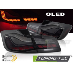 TUNING-TEC LED stražnja svjetla (OLED, SEQ) za BMW F10 10-16, dimljena