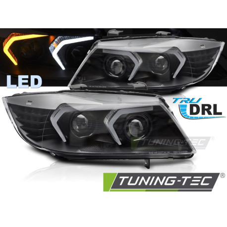 Farovi i rasvjeta TUNING-TEC LED farovi (Full LED) za BMW E90/E91 05-08, crna | race-shop.hr